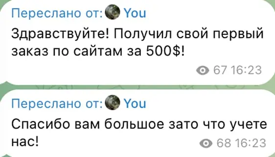 Відгук учасника практикуму